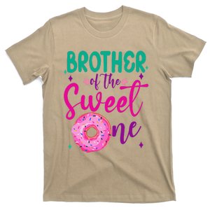 Brother Of Sweet One 1st Bday Party Matching Family Donut T-Shirt