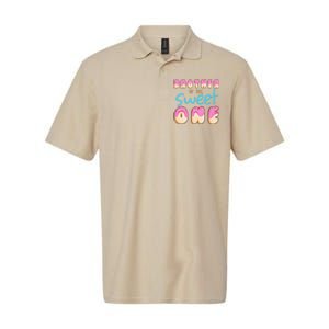 Brother Of Sweet One First Bday Party Matching Family Donut Softstyle Adult Sport Polo