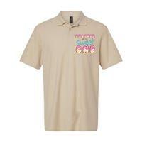 Brother Of Sweet One First Bday Party Matching Family Donut Softstyle Adult Sport Polo