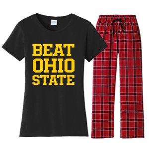 Beat O.H.I.O State Women's Flannel Pajama Set