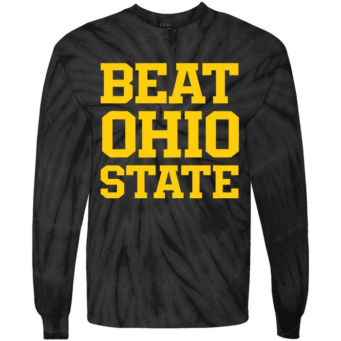 Beat O.H.I.O State Tie-Dye Long Sleeve Shirt