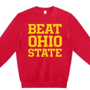 Beat O.H.I.O State Premium Crewneck Sweatshirt