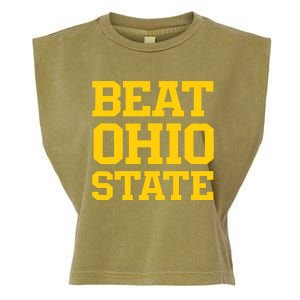 Beat O.H.I.O State Garment-Dyed Women's Muscle Tee