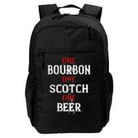 Bourbon One Scotch One Beer Daily Commute Backpack