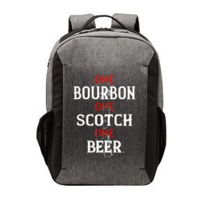 Bourbon One Scotch One Beer Vector Backpack