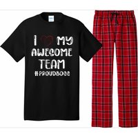 Boss Or Supervisor Appreciation Teamwork Gift Proud Boss Pajama Set