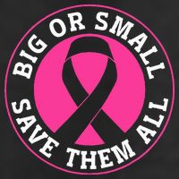 Big Or Small Save Them All Save The Tatas Cool Comfort Performance Bucket Hat