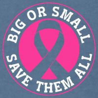 Big Or Small Save Them All Save The Tatas Garment-Dyed Sweatshirt