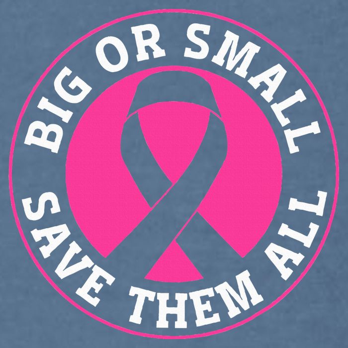Big Or Small Save Them All Save The Tatas Garment-Dyed Sweatshirt