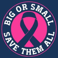 Big Or Small Save Them All Save The Tatas Infant Baby Jersey Bodysuit
