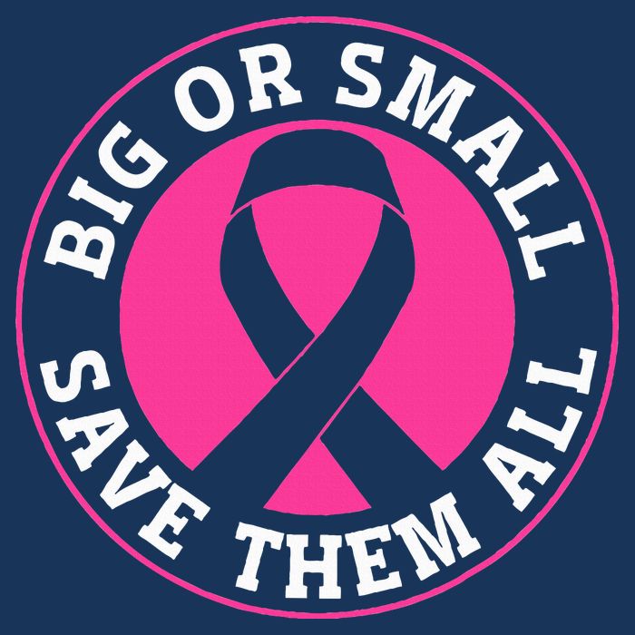 Big Or Small Save Them All Save The Tatas Infant Baby Jersey Bodysuit