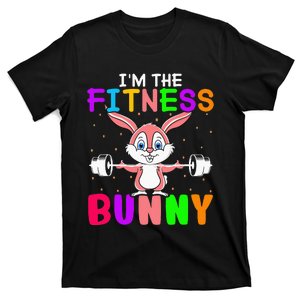 Buns Of Steel Fitness Rabbit Bunny Lover Gym Workout Easter T-Shirt