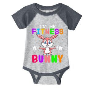 Buns Of Steel Fitness Rabbit Bunny Lover Gym Workout Easter Infant Baby Jersey Bodysuit