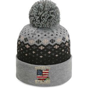 Buckeye Ohio Strong Buckeye Strong The Baniff Cuffed Pom Beanie