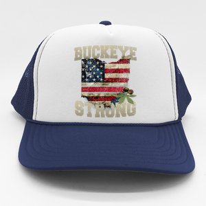 Buckeye Ohio Strong Buckeye Strong Trucker Hat