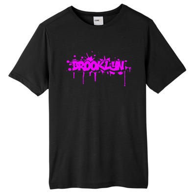 Brooklyn Old School Graffiti Tall Fusion ChromaSoft Performance T-Shirt