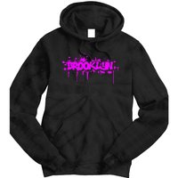 Brooklyn Old School Graffiti Tie Dye Hoodie