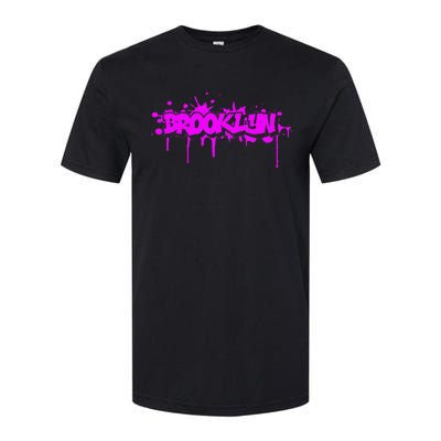 Brooklyn Old School Graffiti Softstyle CVC T-Shirt