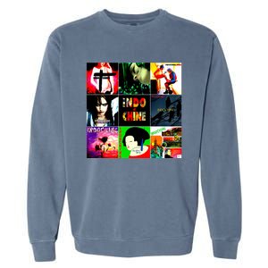 Best Of Seller Logo Music Indochine Band From Wilatikta Garment-Dyed Sweatshirt