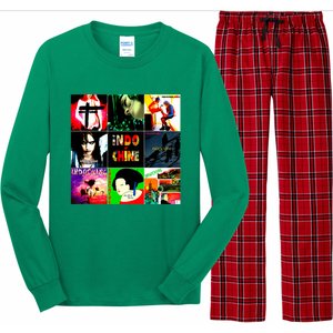 Best Of Seller Logo Music Indochine Band From Wilatikta Long Sleeve Pajama Set