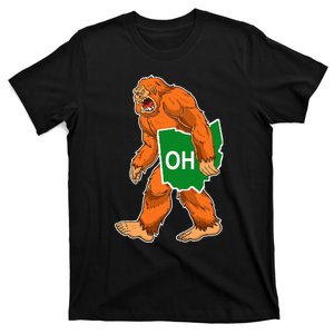 Bigfoot Ohio Sasquatch State T-Shirt