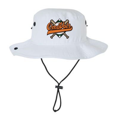 Baseball Omavols Script Bucket Hat