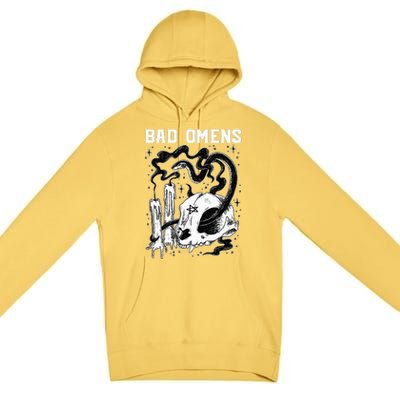 B.A.D O.M.E.N.S Snake And Skull Premium Pullover Hoodie