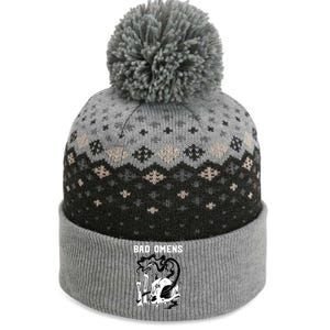 B.A.D O.M.E.N.S Snake And Skull The Baniff Cuffed Pom Beanie