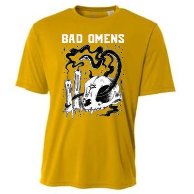 B.A.D O.M.E.N.S Snake And Skull Cooling Performance Crew T-Shirt