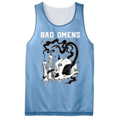 B.A.D O.M.E.N.S Snake And Skull Mesh Reversible Basketball Jersey Tank