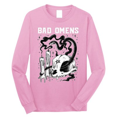 B.A.D O.M.E.N.S Snake And Skull Long Sleeve Shirt