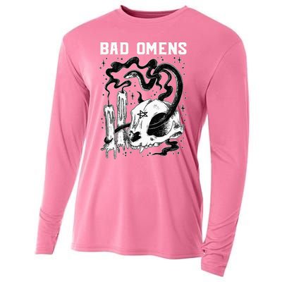 B.A.D O.M.E.N.S Snake And Skull Cooling Performance Long Sleeve Crew