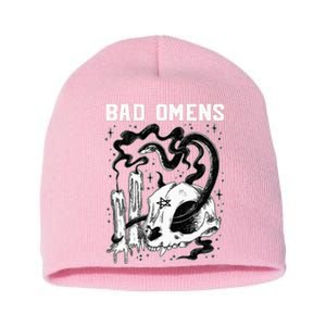 B.A.D O.M.E.N.S Snake And Skull Short Acrylic Beanie