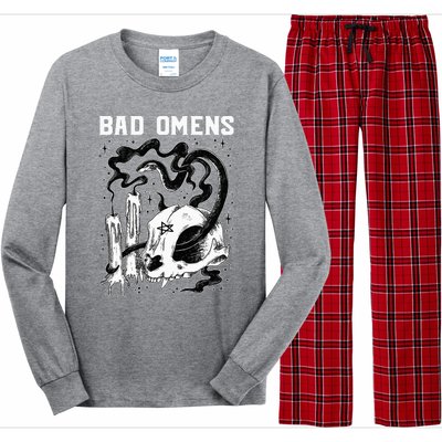 B.A.D O.M.E.N.S Snake And Skull Long Sleeve Pajama Set