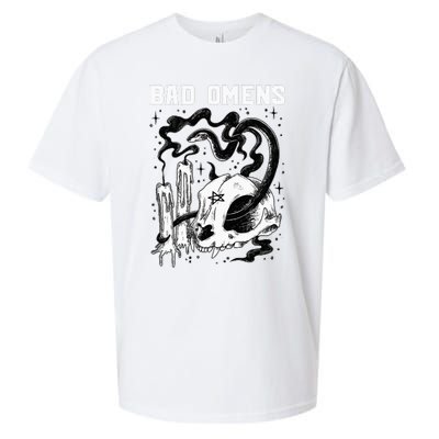 B.A.D O.M.E.N.S Snake And Skull Sueded Cloud Jersey T-Shirt