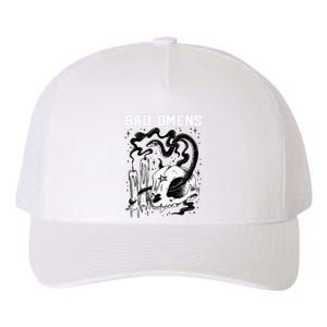 B.A.D O.M.E.N.S Snake And Skull Yupoong Adult 5-Panel Trucker Hat