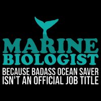 Badass Ocean Saver Future Marine Biologist 16 in Basic Backpack