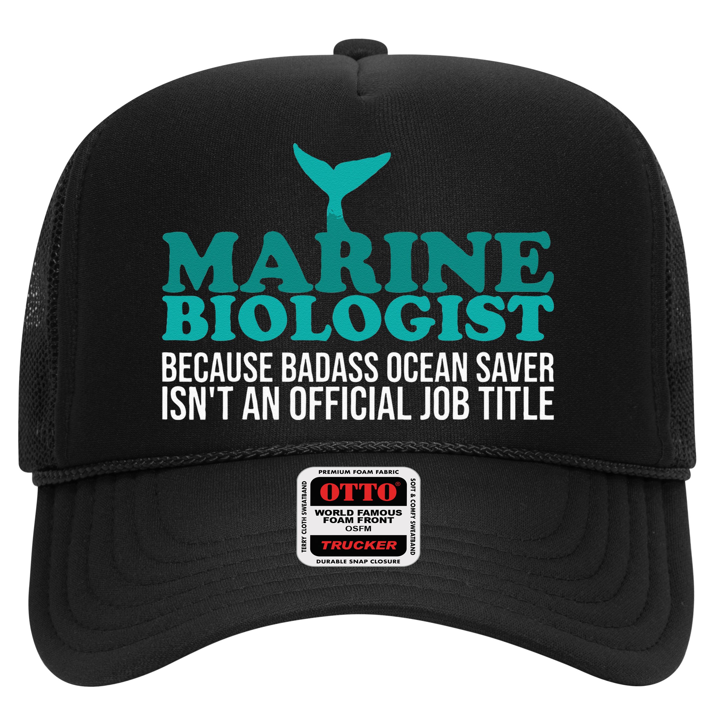 Badass Ocean Saver Future Marine Biologist Hat
