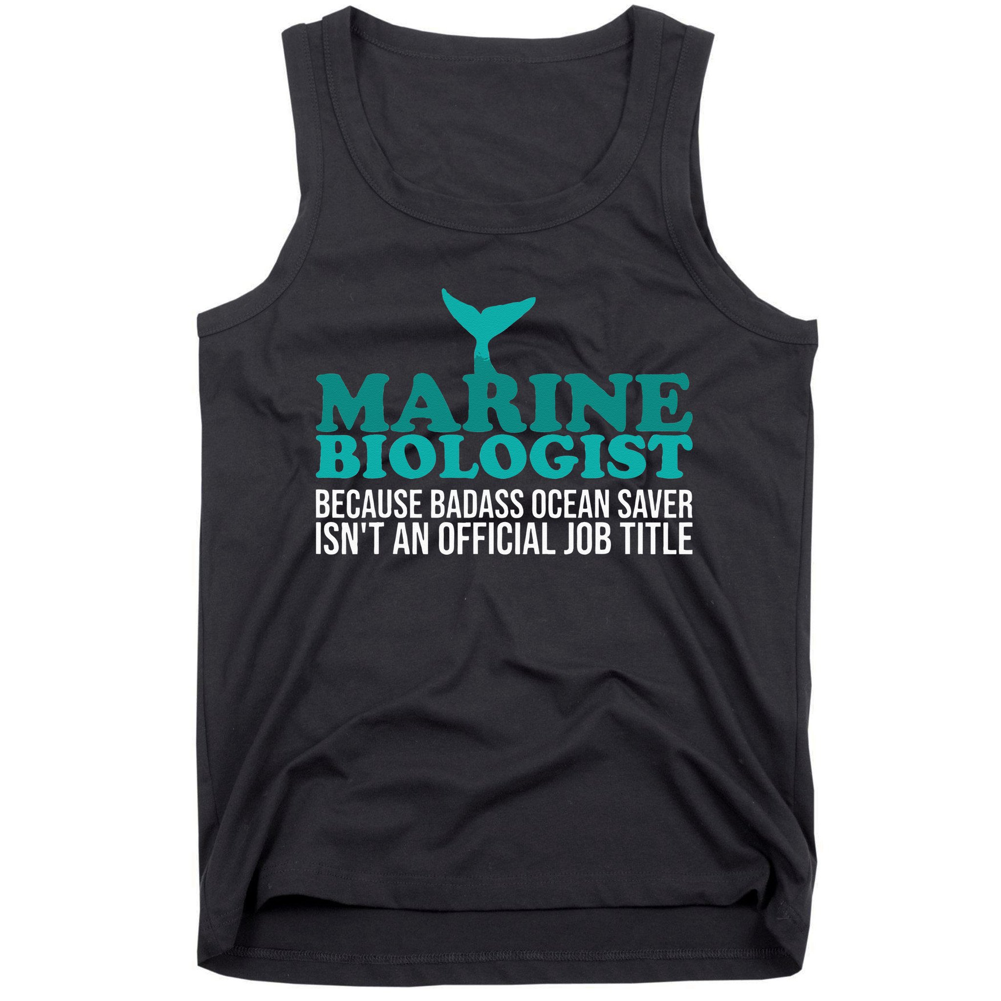 Badass Ocean Saver Future Marine Biologist Tank Top