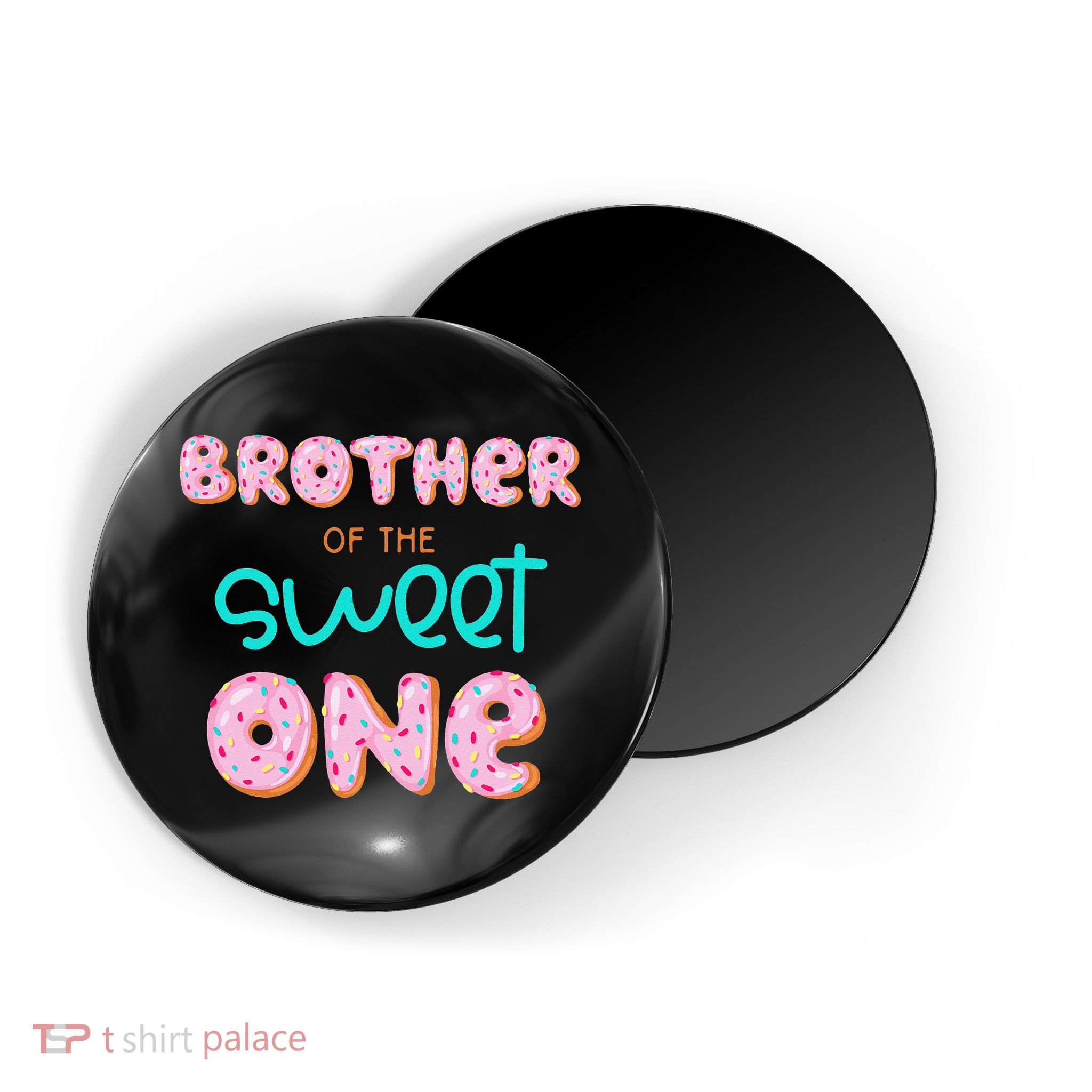 Brother of Sweet One First Birthday Matching Family Donut Magnet