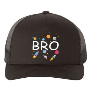 Brother Outer Space Birthday Party Family Girls Yupoong Adult 5-Panel Trucker Hat