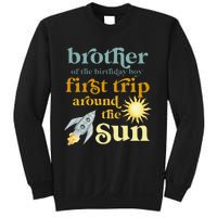 Brother Outer Space 1st Birthday First Trip Around The Sun Sweatshirt