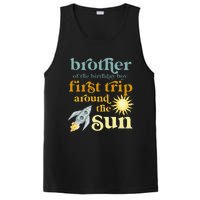 Brother Outer Space 1st Birthday First Trip Around The Sun PosiCharge Competitor Tank