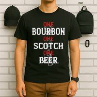Bourbon One Scotch One Beer T-Shirt