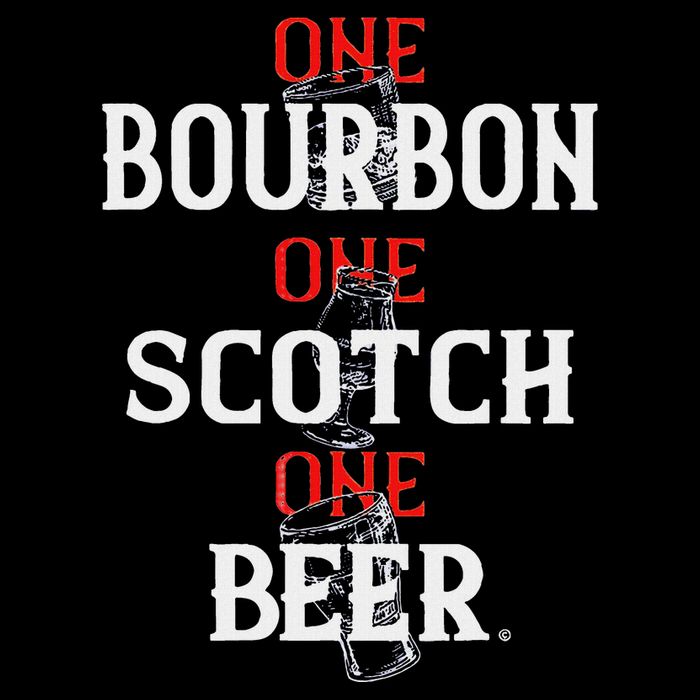 Bourbon One Scotch One Beer 16 in Basic Backpack