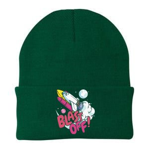 Blast off space shuttle planets Knit Cap Winter Beanie