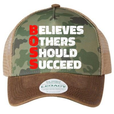 Boss Motivational Legacy Tie Dye Trucker Hat
