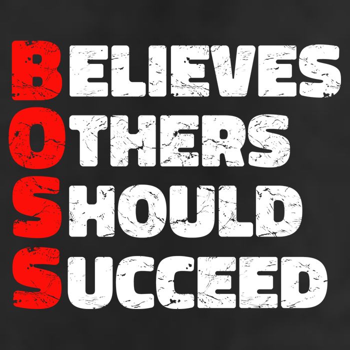 Boss Motivational 7 Panel Mesh Trucker Snapback Hat