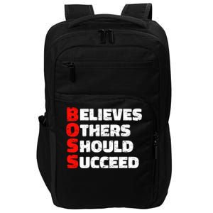 Boss Motivational Impact Tech Backpack