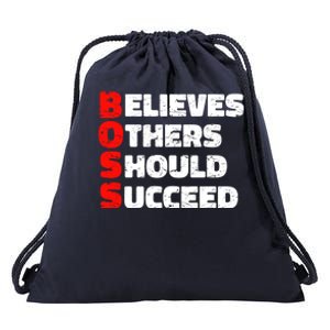 Boss Motivational Drawstring Bag